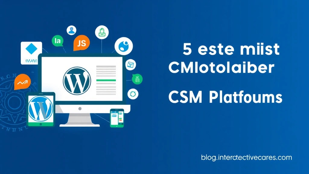 5 Best and Most Popular CMS Platforms