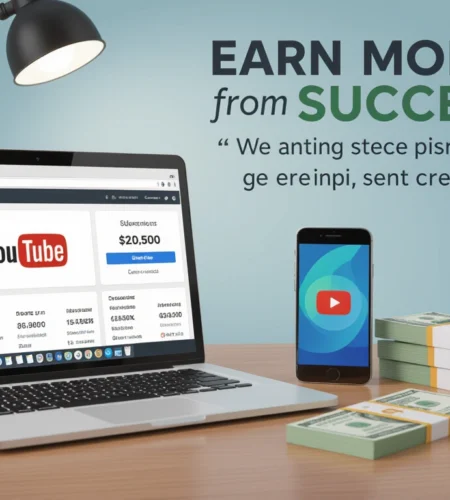 ইউটিউব থেকে আয়: সম্পূর্ণ গাইড, টাকা হাতে!